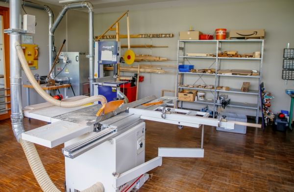 Foto der Werkstatt 